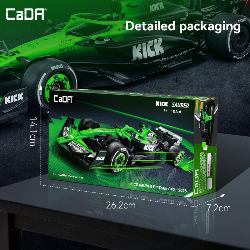 CaDA 1:24 KICK SAUBER F1 Team C45 C55082W