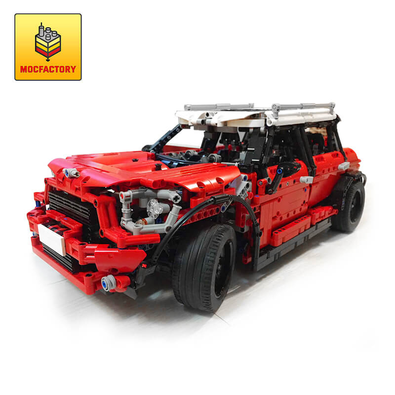 MOC 3644 Mini Cooper Countryman S Toy Car by falconluan