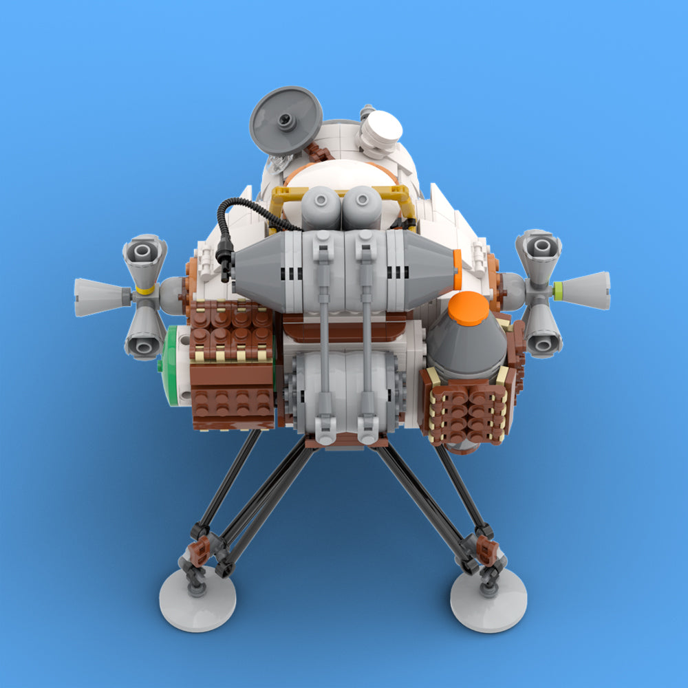 Hearthian Ship Spaceship MOC Brick Model