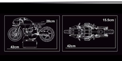 TGL T4056 Chrome Nine-T Motorcycle
