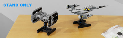MOC Stand for X-Wing Starfighter 75301 Mando N-1 Fighter 75325