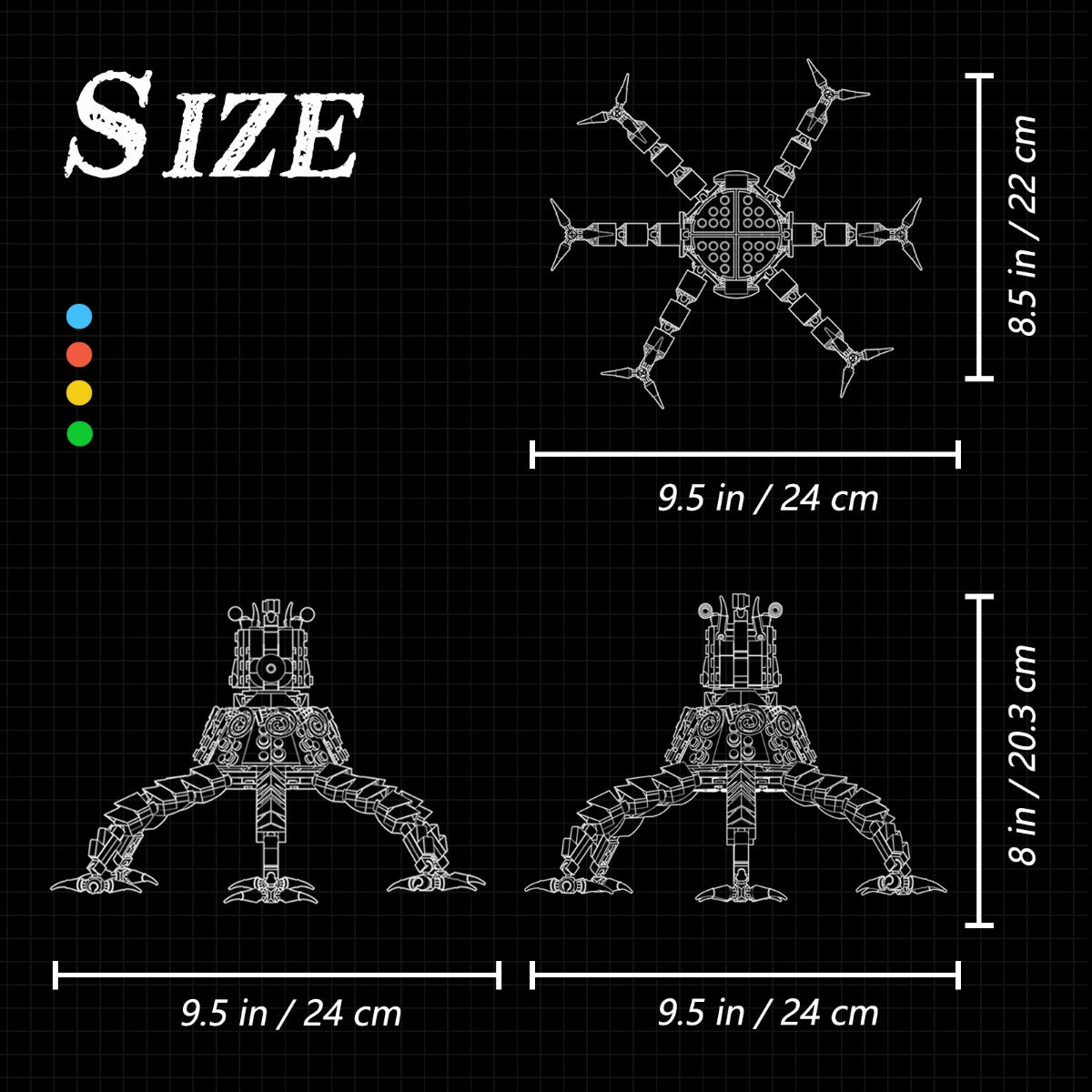 Guardian Breath of The Wild Building Kit, Game Monster Model Building Block Sets