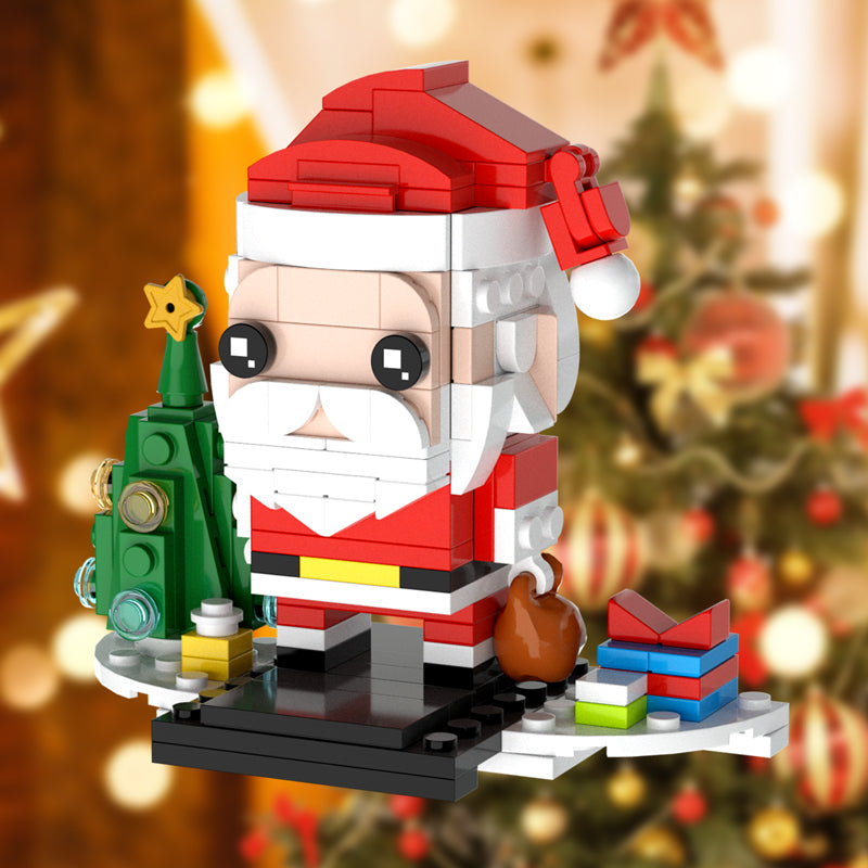 MOC Christmas Building Sets contain Christmas Reindeer, Nutcrackers, Mr. &amp; Mrs. Claus, Santa Claus
