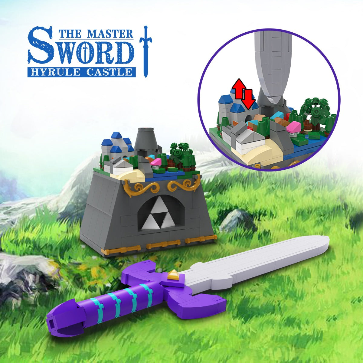 Hyrule Castle - The Legend of Zelda: Hyrule Castle and Master Sword