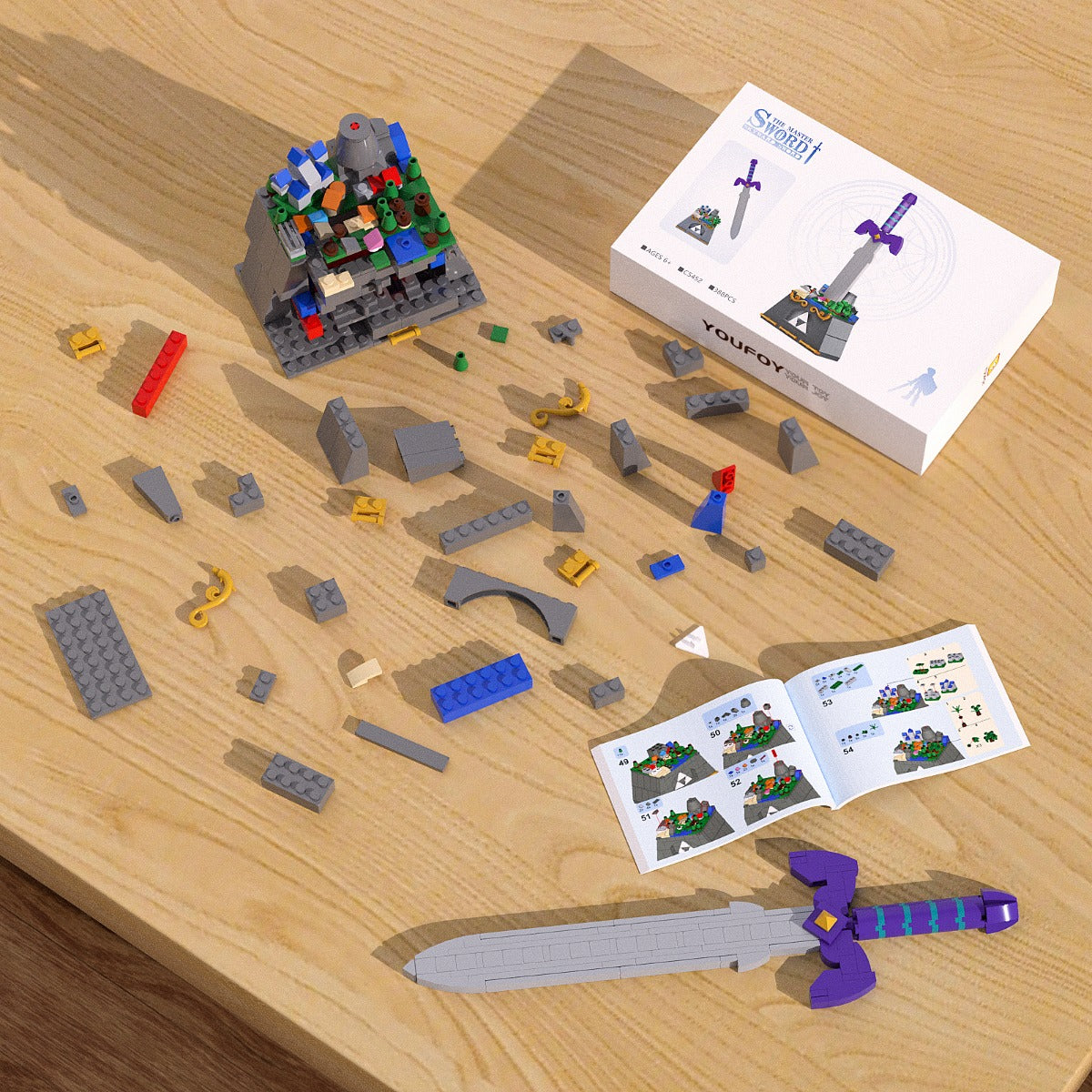 Hyrule Castle - The Legend of Zelda: Hyrule Castle and Master Sword