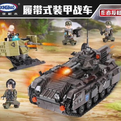 XINGBAO XB-06018 Crossing the battlefield: tracked armored fighting vehicle