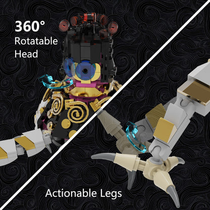 Guardian Breath of The Wild Building Kit, Game Monster Model Building Block Sets