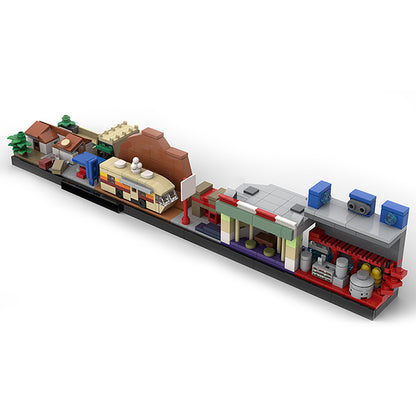 MOC-20217 Breaking Bad Skyline Architecture building blocks series bricks set