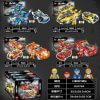 ZHEGAO QL0724 Racing Warrior: 4 Phantom Pull Back Cars
