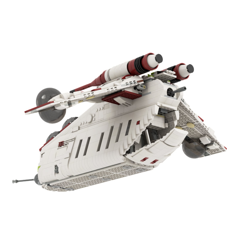 Star Wars MOC Republic Gunship based set 75021 MOC-35919