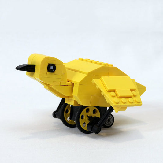 MOC 10011 Duckling Pull Toy By JKBrick Instructions (Copy)