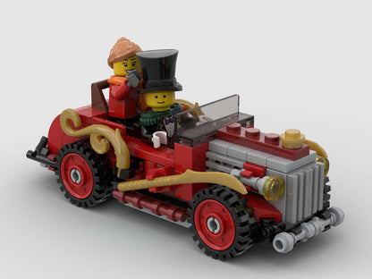 MOC-84431 Little Winter Town Hall Christmas building blocks set with compatible bricks