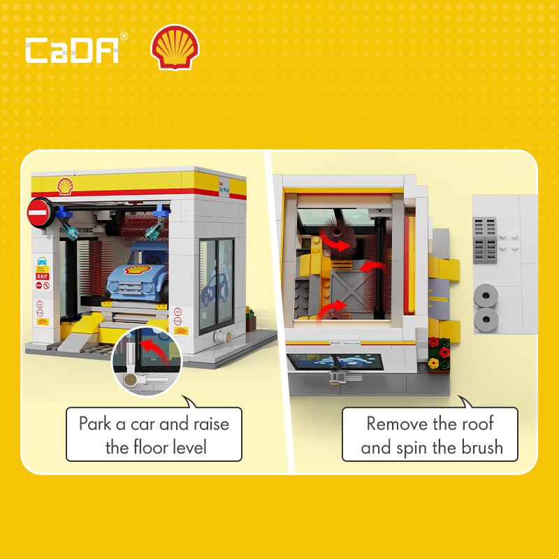 CaDA Shell Car Wash C66030W