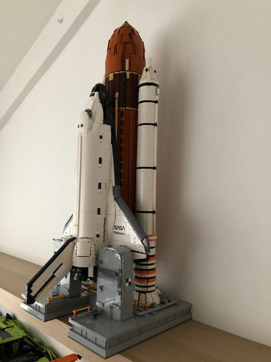 MOC-76210+MOC-76240+MOC-102642 NASA Space Shuttle Discovery (10283) - External Fuel Tank &amp; SRB Addon building blocks space series bricks set