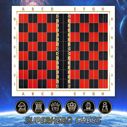 AIPIN 3901 Avengers Super Hero Book Collection Chess