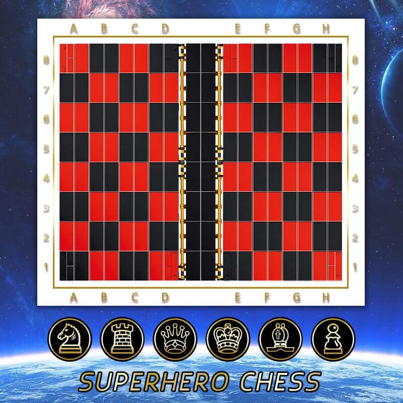 AIPIN 3901 Avengers Super Hero Book Collection Chess