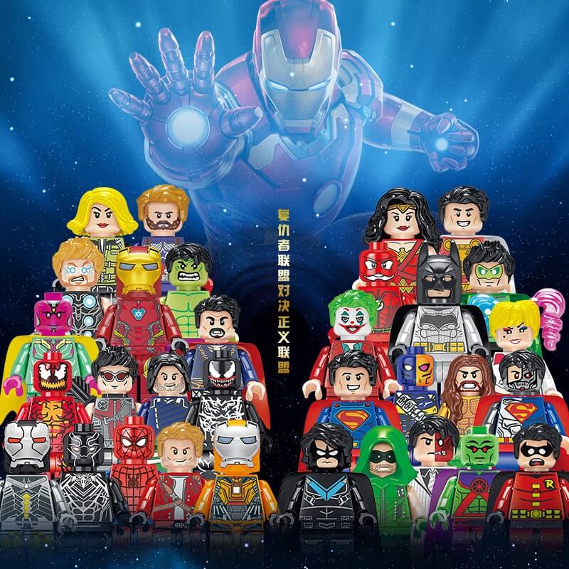 AIPIN 3901 Avengers Super Hero Book Collection Chess