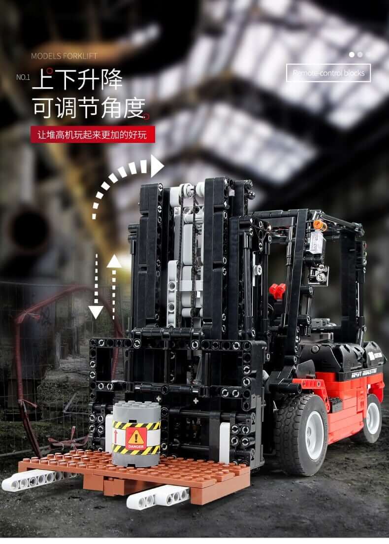 MOULDKING 13106 MOC 3681 Forklift Truck Mk II RC