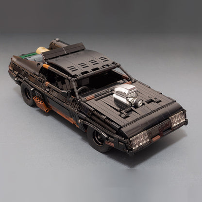 MOC-35846 Black Interceptor with power function building blocks series bricks set