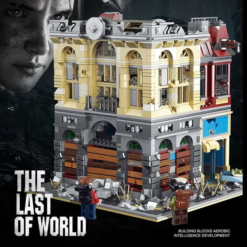 18K K126 Doomsday Building Block Bank Headquarters in the Last of the World