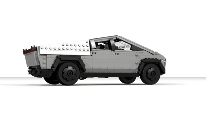 MOC 34613 Tesla Cybertruck And Tesla Cyberquad Bike 1:21 50004