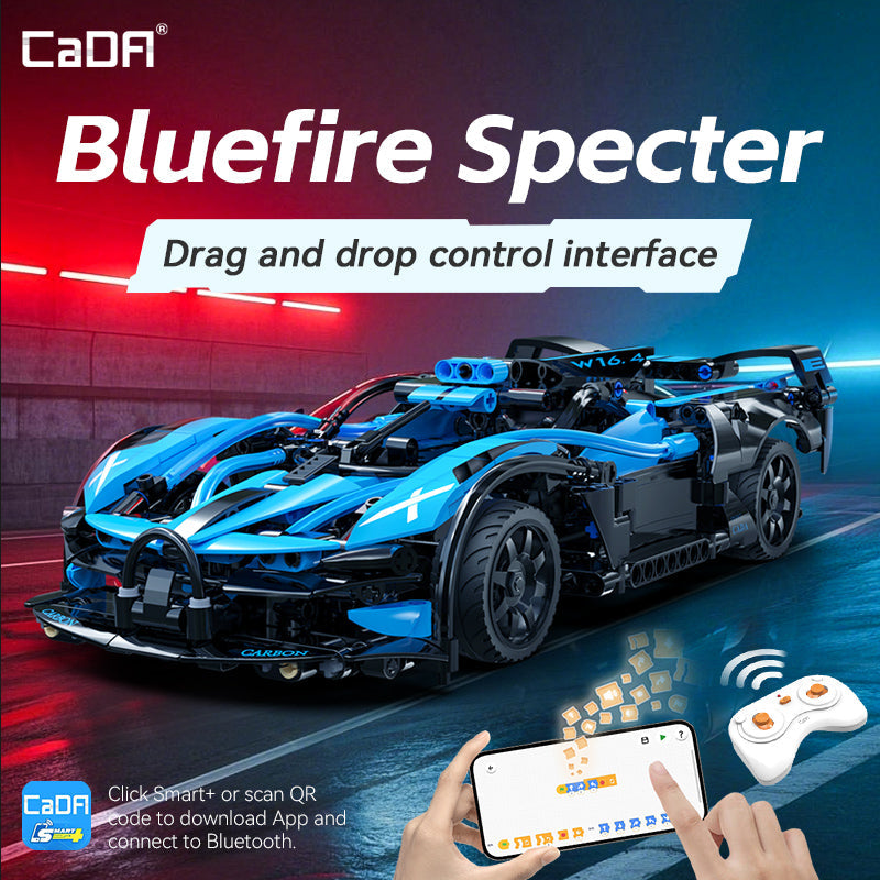 Cada RC/APP 1:14 Bluefire Specter Car C51302W