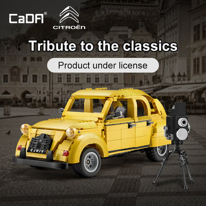 CaDA bricks 1:12 Citroen 2CV | C61026W