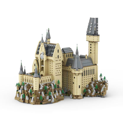 MOC-30884 Hogwart's Castle (71043) Epic Extension Part A building blocks kit with compatible bricks
