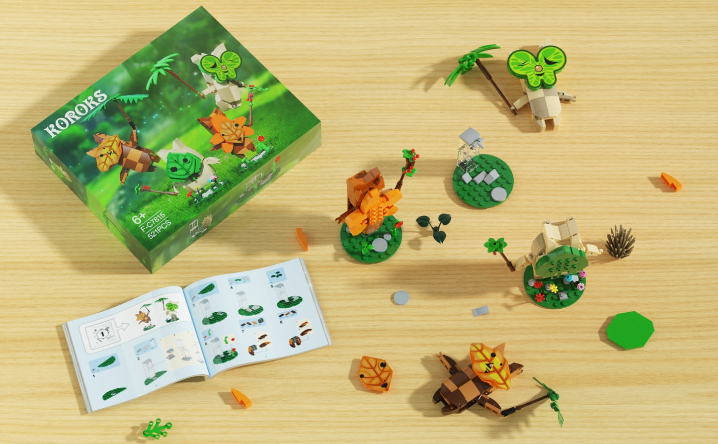 MOC Yahaha Building Block Kit, Breath of The Wild Character