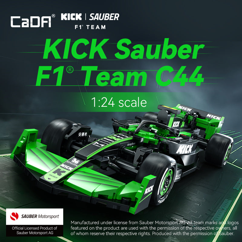 CaDA 1:24 KICK Sauber F1 Team C44 C55032W