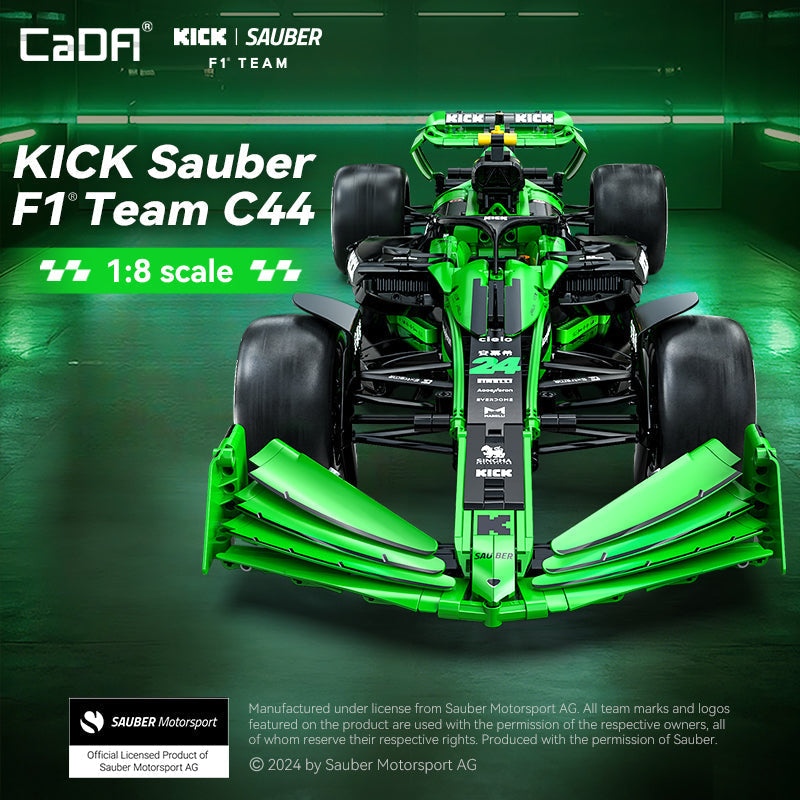 Cada 1:8 KICK Sauber F1  Team C44  2553PCS C64010W