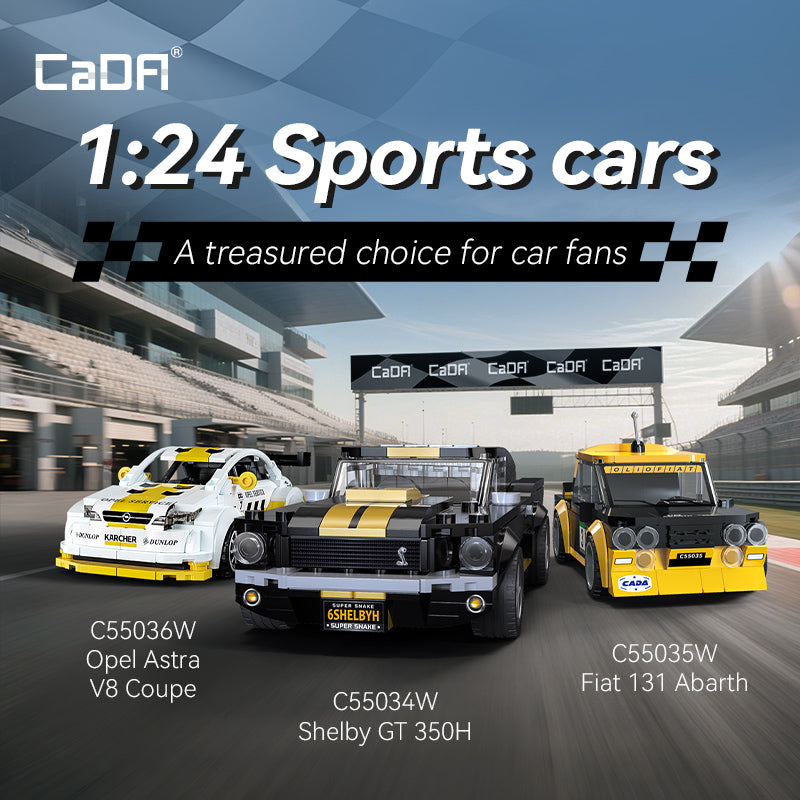 Cada 1:24 Sports Cars C55034W C55035W C55036W