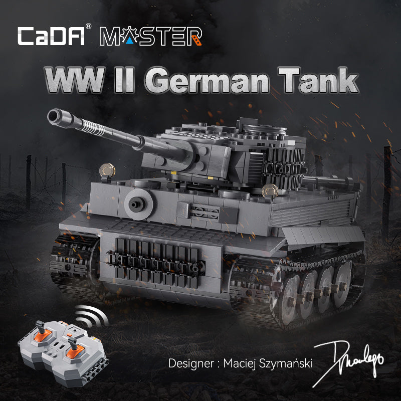 CaDA Master WW II German Tiger Tank C61071W