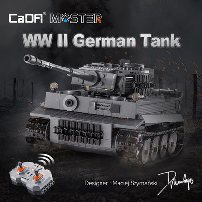CaDA Master WW II German Tiger Tank C61071W