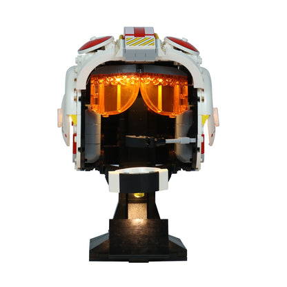 Luke Skywalker (Red Five) Helmet# Light Kit for 75327