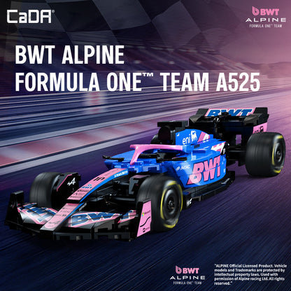 CaDA 1:24 BWT ALPINE FORMULA ONE A525 C55024W
