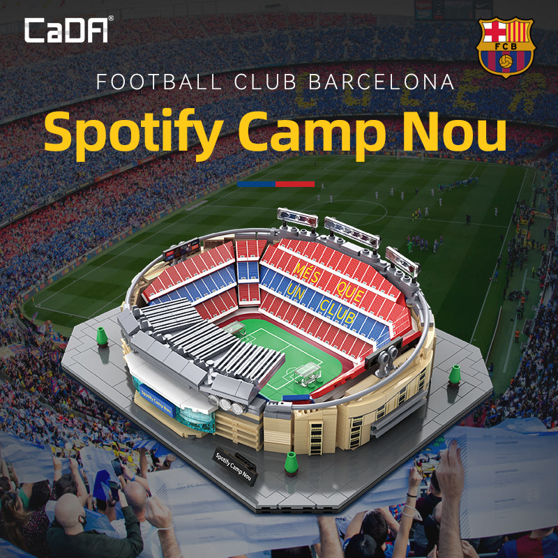 CaDA FC Barcelona Spotify Camp Nou – Ultimate Modular Stadium Building Kit C66023W
