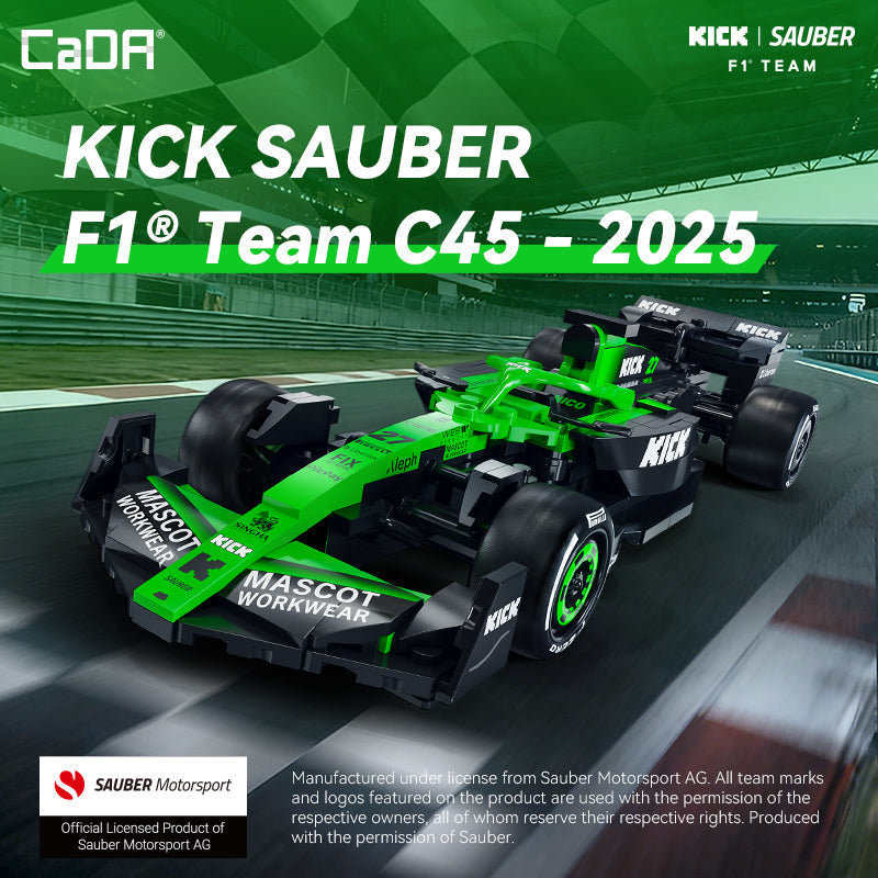 CaDA 1:24 KICK SAUBER F1 Team C45 C55082W