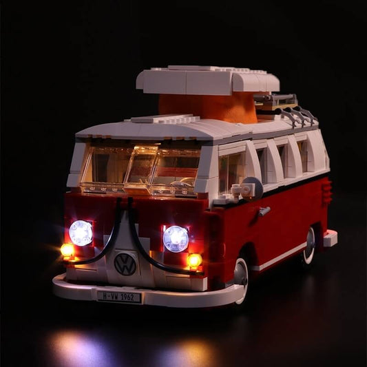 LEGO 10220 Led Light Volkswagen T1 Camper Van Brick kits V.Basic