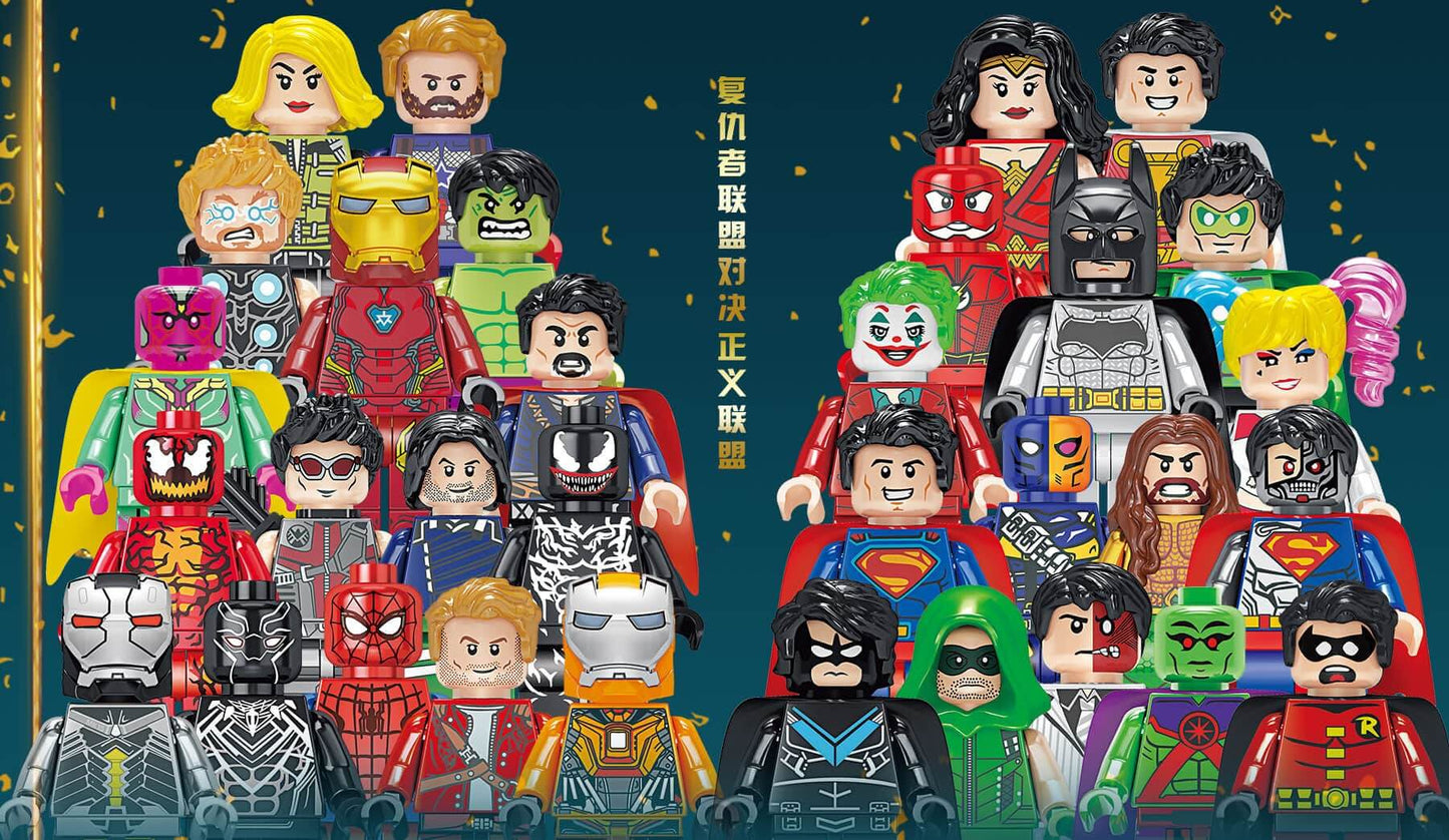 AIPIN 3901 Avengers Super Hero Book Collection Chess