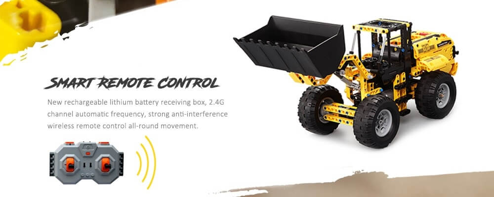 CADA C51058W Excavator Big Crane Mixer Truck Remote Control