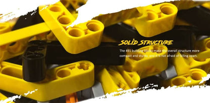 CADA C51058W Excavator Big Crane Mixer Truck Remote Control