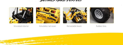 CADA C51058W Excavator Big Crane Mixer Truck Remote Control