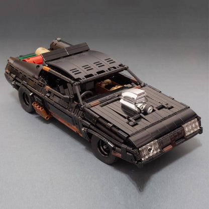 MOC-35846 Black Interceptor Mad Max Movie Super Car by NikolayFX