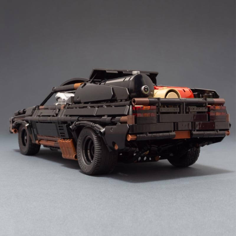 MOC-35846 Black Interceptor Mad Max Movie Super Car by NikolayFX