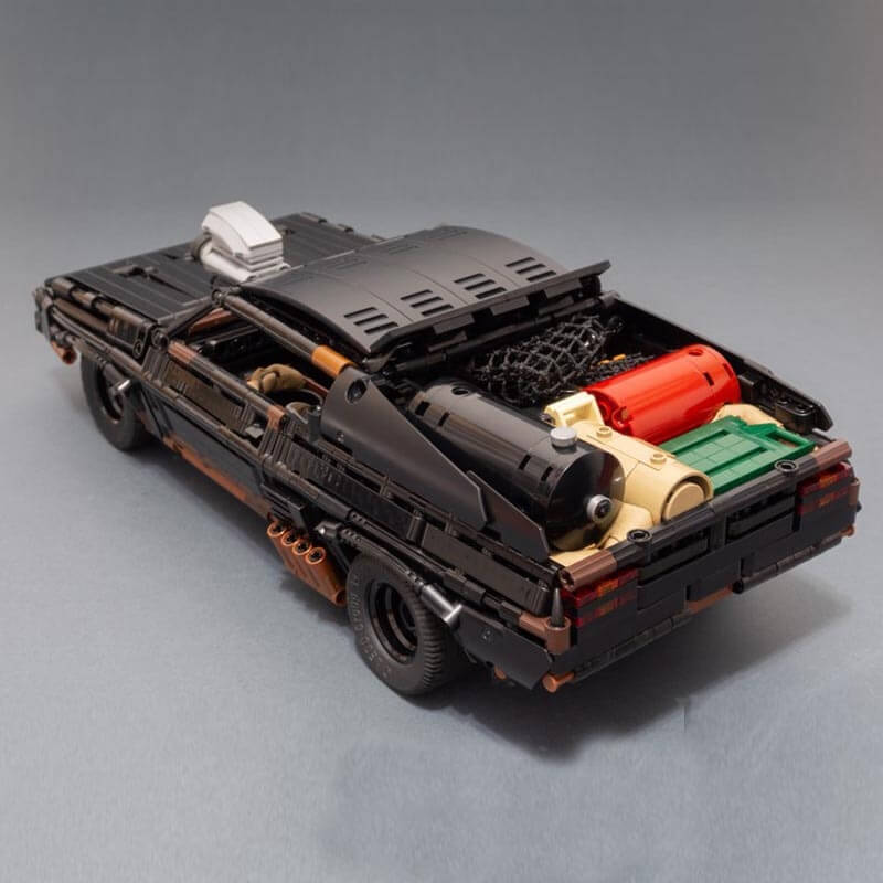 MOC-35846 Black Interceptor Mad Max Movie Super Car by NikolayFX
