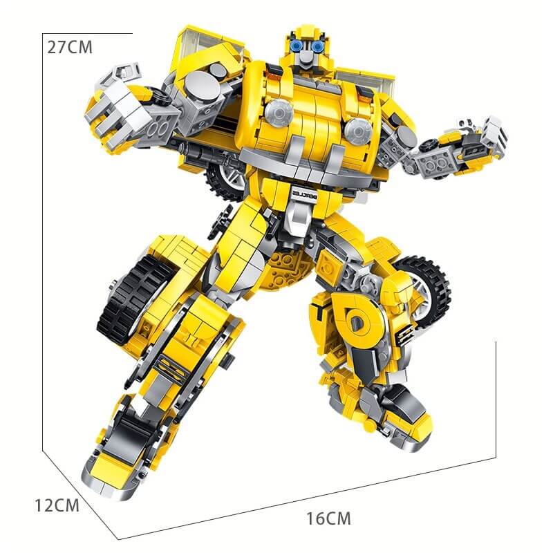 PANLOS 621019 Bumble Bee Transformer Robot 2 in 1