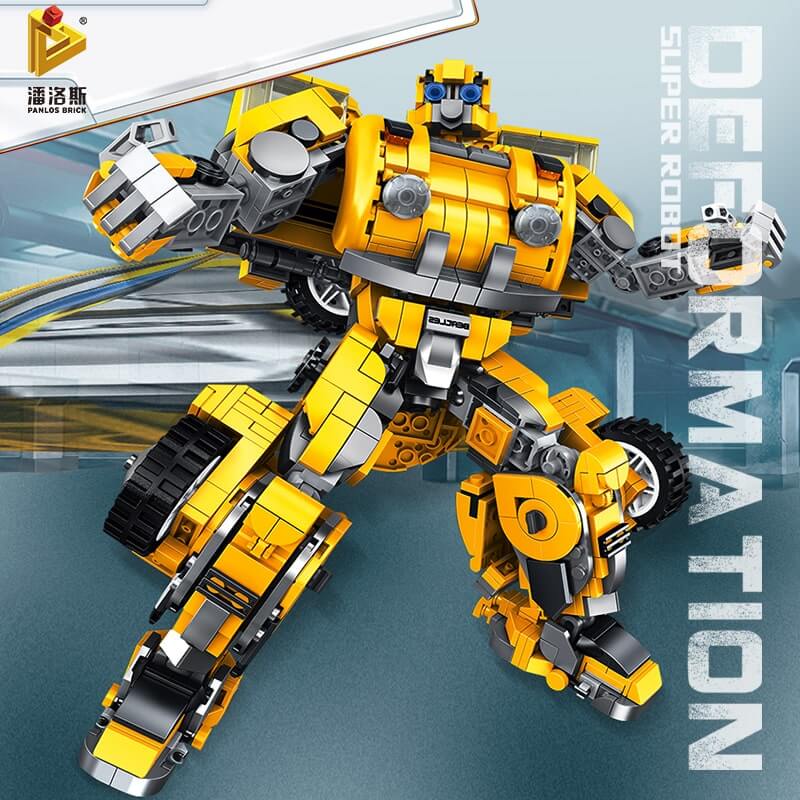 PANLOS 621019 Bumble Bee Transformer Robot 2 in 1