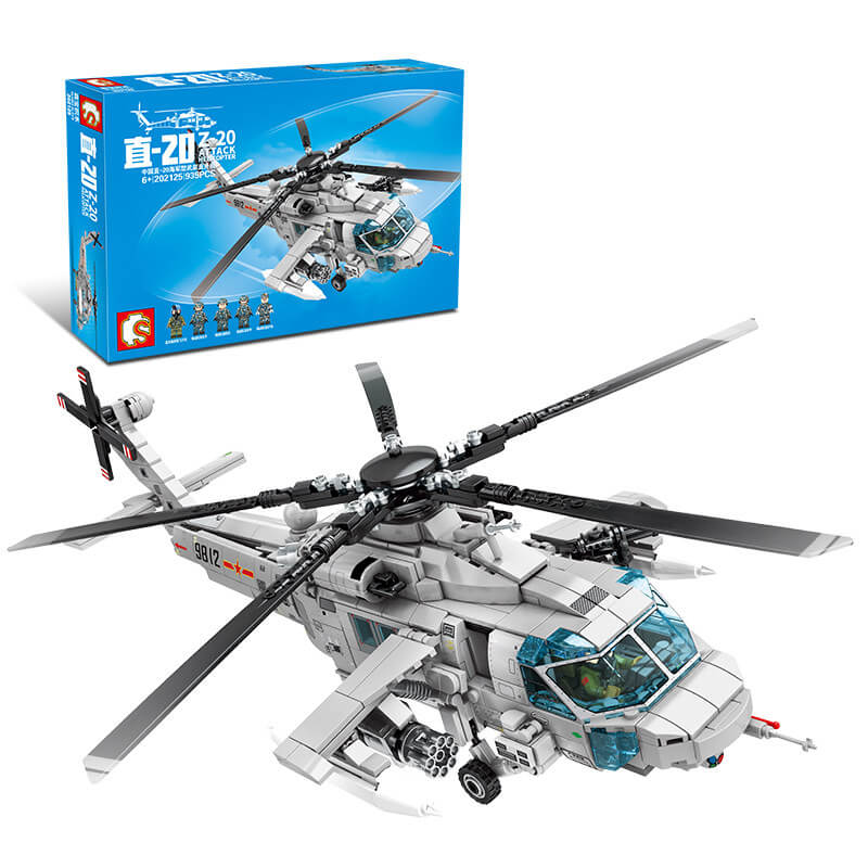 SEMBO 202125 Z-20 Attack Helicopter
