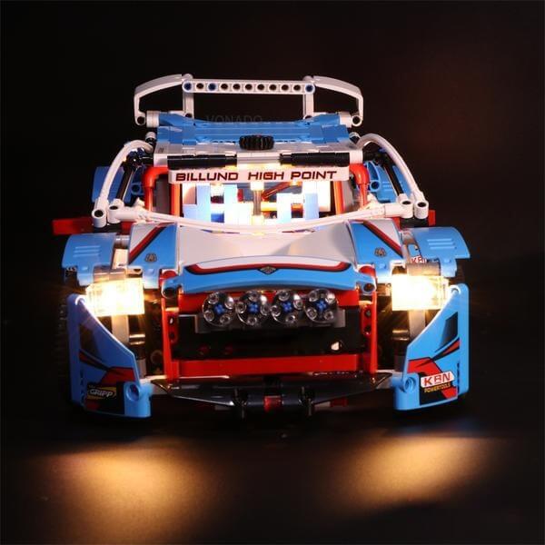 LEGO 42077 Led Light Rally Car Brick kits Basic Version